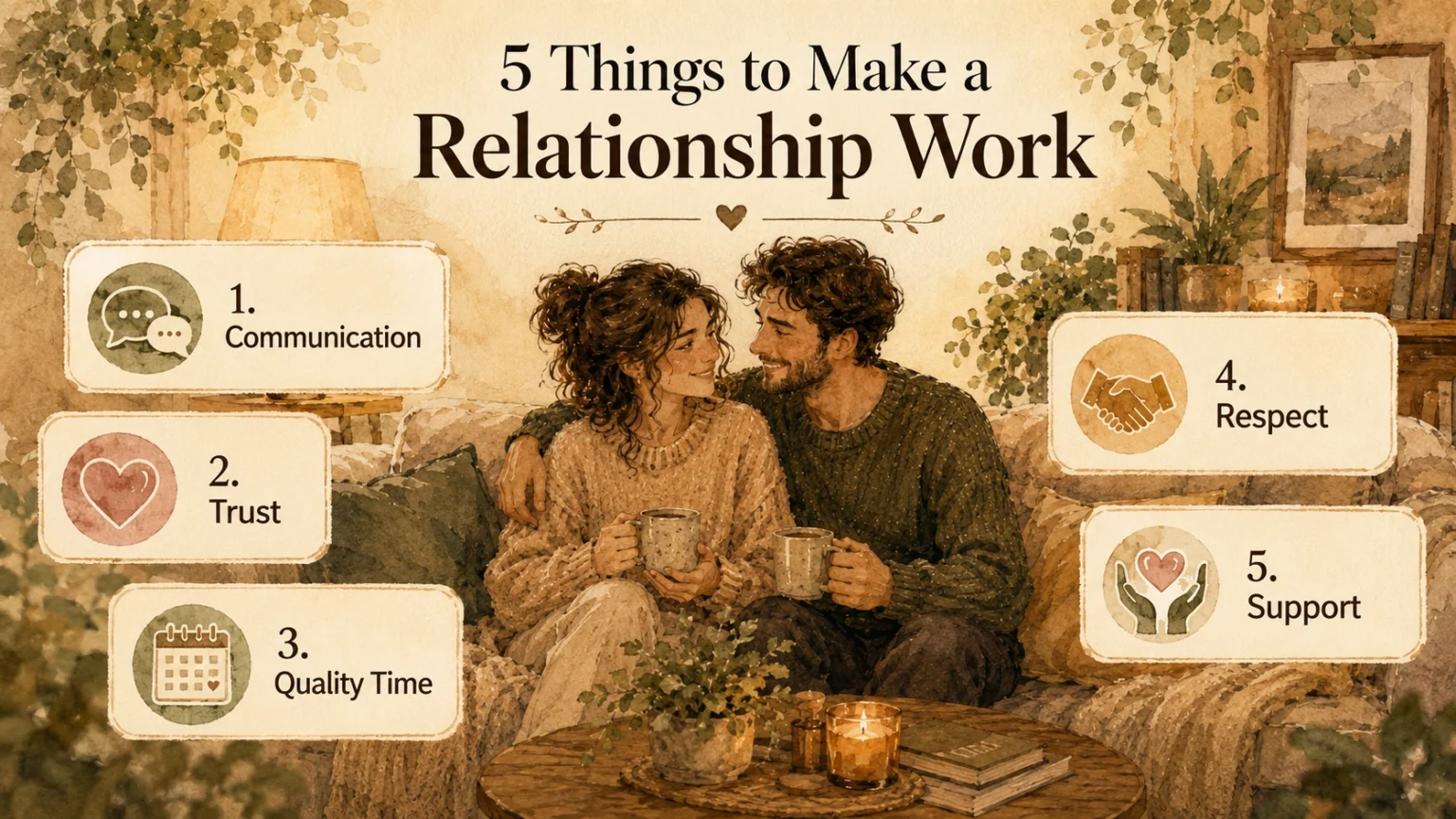 5 Simple Things Every Successful Relationship works