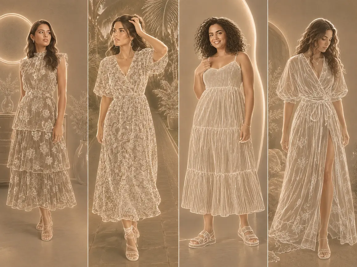 Best Style Dresses to Hide Tummy And Feel Powerful