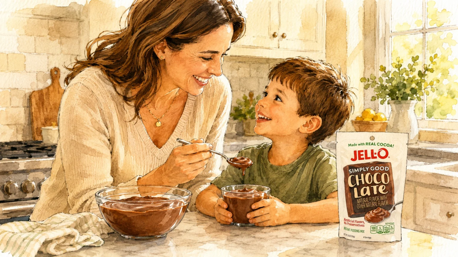 Jell-O Simply Good No Artificial Dyes or Preservatives