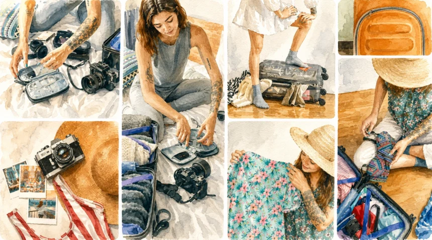 Packing For Two Weeks In One Carry-On Without Wearing The Same Photo Outfit