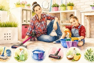 Natural Way to Clean Floors