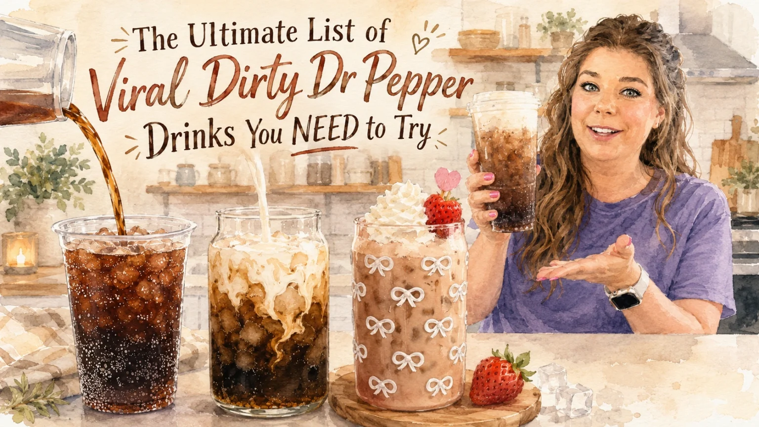 The Ultimate List of Viral Dirty Dr Pepper Drinks You NEED to Try