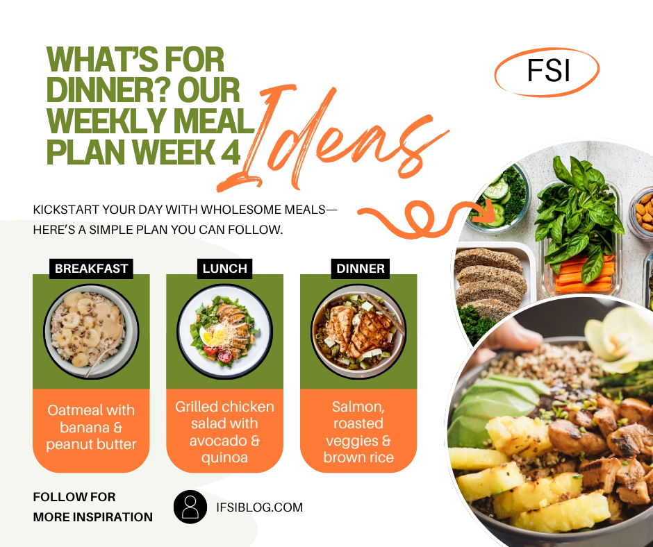 What’s for Dinner? Our Weekly Meal Plan Week 4