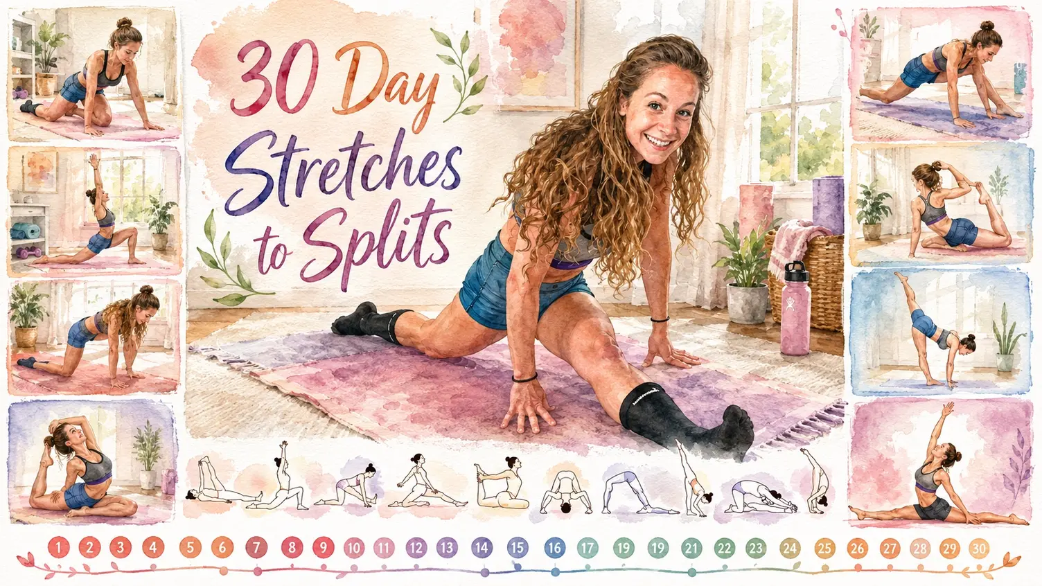 Caseys 30 Day Stretches to Splits Journey as a Mom