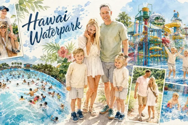 Our July Trip to Hawai Waterpark With My Family