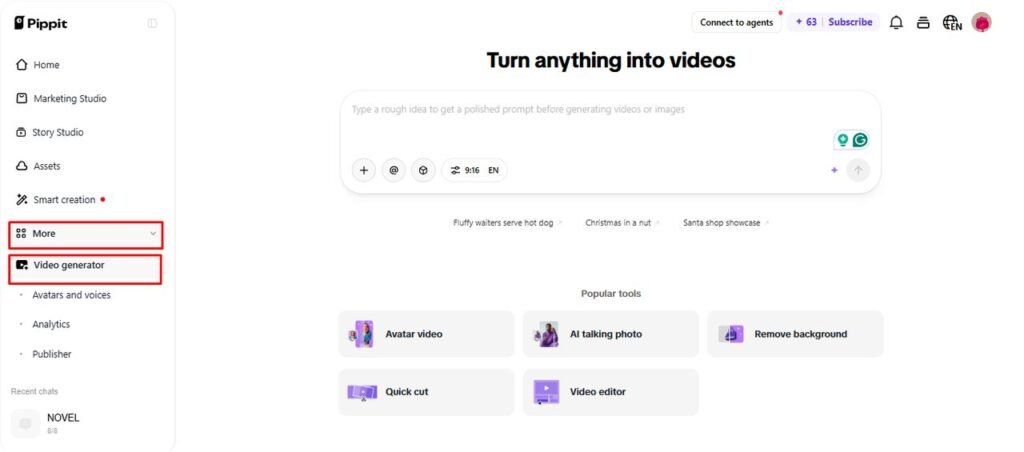Video generator