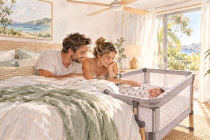 Bedside Cots for Australian Summer Births